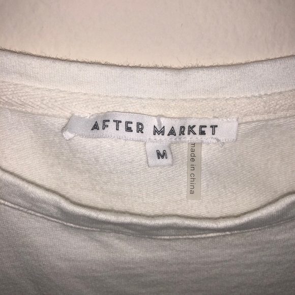 Blue White Striped Bow Tie Open Shoulder Tank Top - Picture 3 of 7